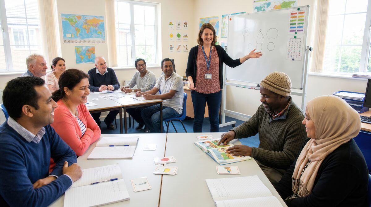 Language Learning Support For Newcomers